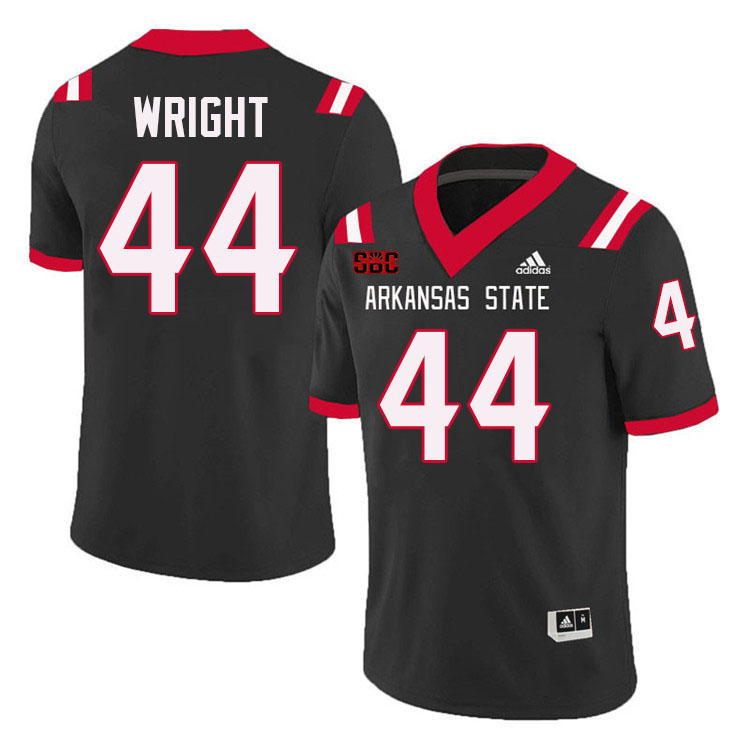 Aidan Wright Arkansas State Jersey,Arkansas State Red Wolves Football Uniforms,Jersey-Black